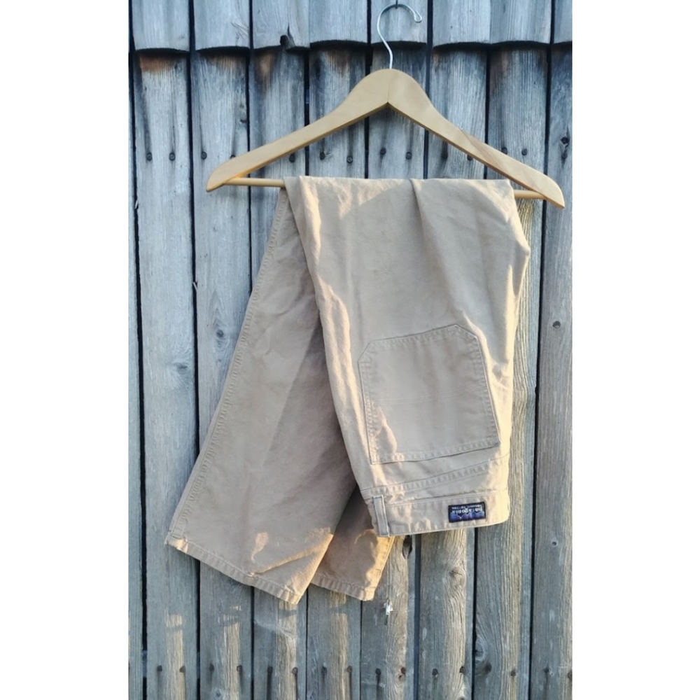 Patagonia organic cotton brown straight leg tuff workwear pants - womens size 12